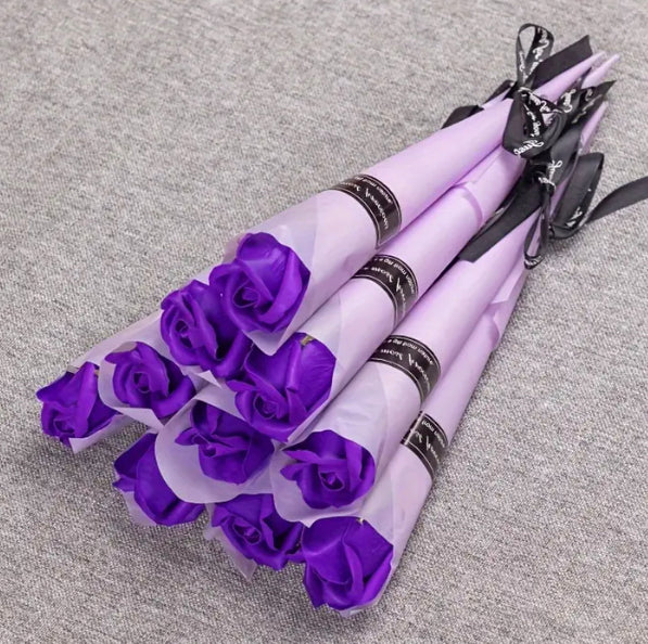 10 piece roses wrapped