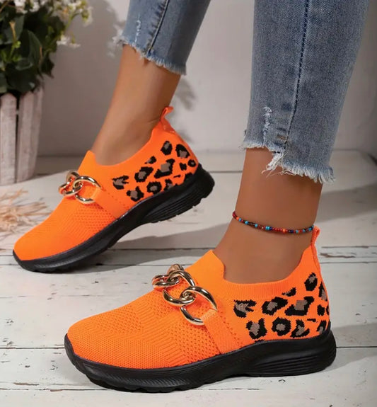 Ladies leopard print shoes