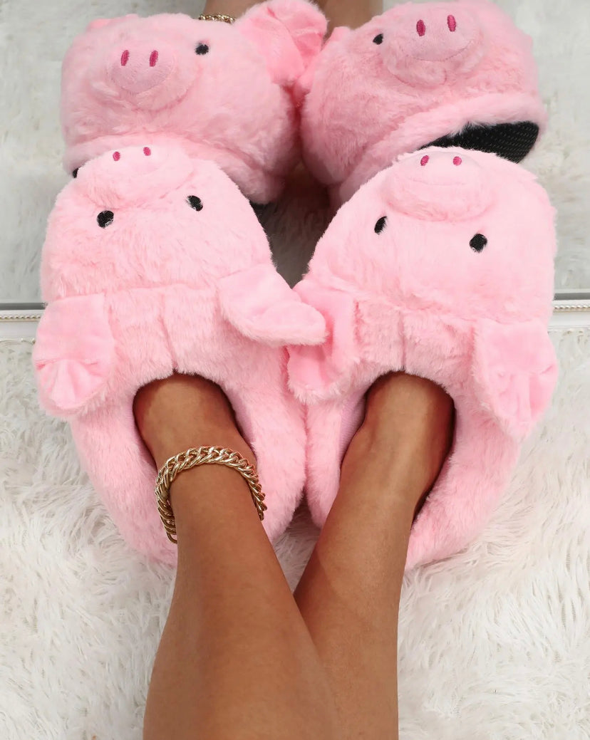 Pig slippers