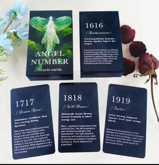 Angel number cards