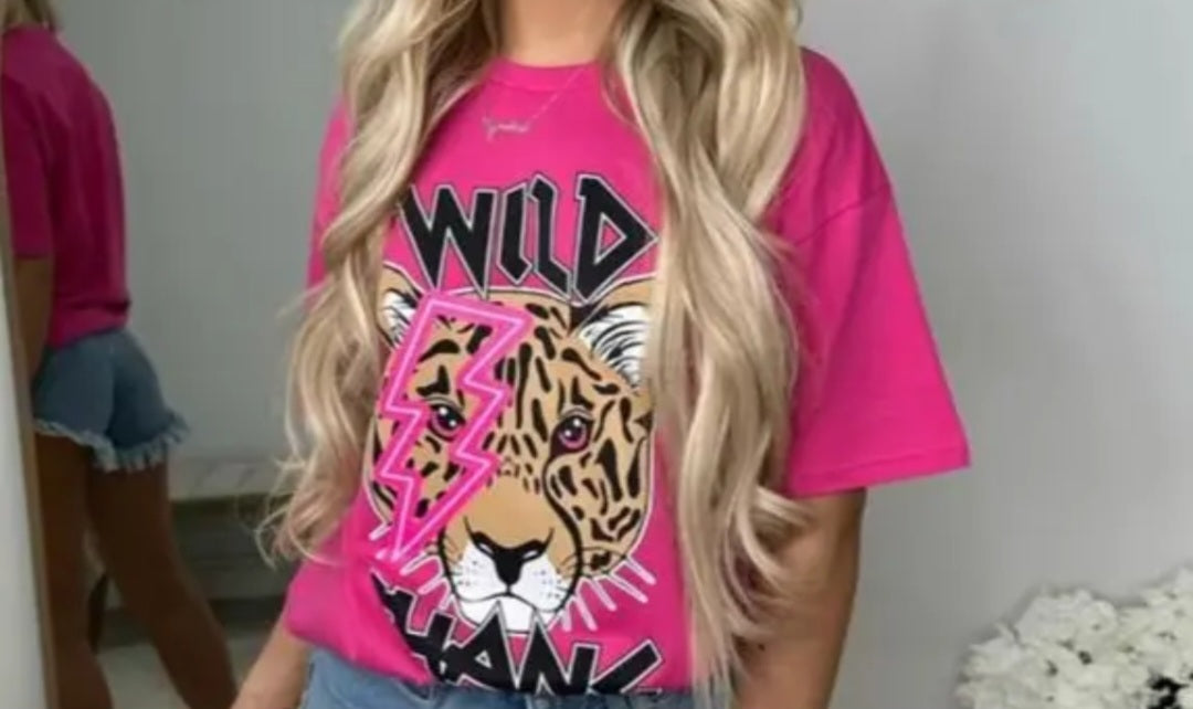 'Wild' casual Top
