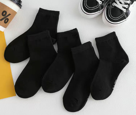 Unisex socks black